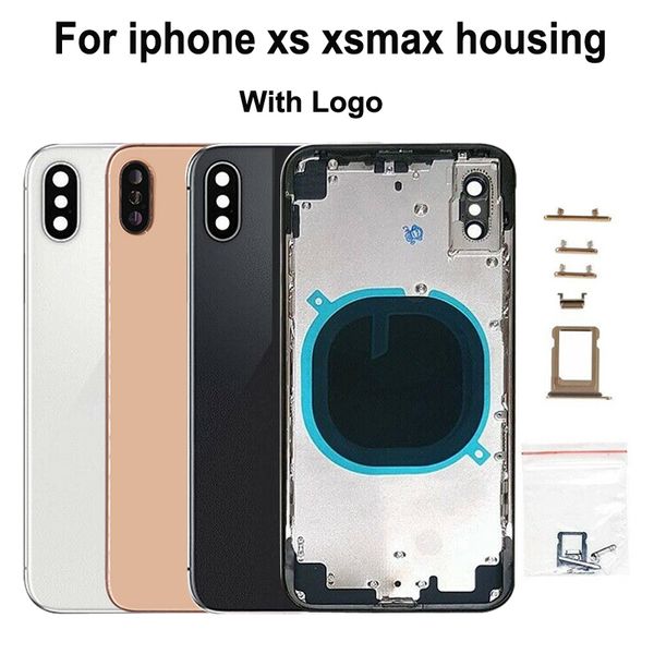 10pcs oem quality for iphone xs xs max back middle frame chassis full housing assembly battery cover door
10pcs oem quality for iphone xs xs max back middle frame chassis full housing assembly battery cover door