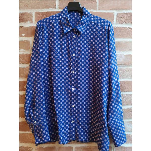 2020 spring/ summer new long-sleeved fresh blue printed collar single-breasted shirt blouse womens, White
2020 spring/ summer new long-sleeved fresh blue printed collar single-breasted shirt blouse womens, White