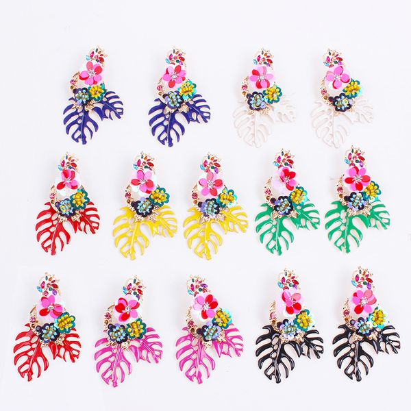 jouval new ethnic tassel drop earring for women sequins rhinestone alloy flower shape boho dangle drop earrings summer brincos, Silver
jouval new ethnic tassel drop earring for women sequins rhinestone alloy flower shape boho dangle drop earrings summer brincos, Silver