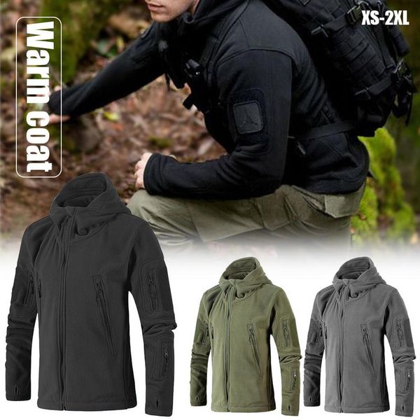 winter coat men tactical fleece jacket uniform soft shell casual hooded jacket men thermal army clothing, Blue;black
winter coat men tactical fleece jacket uniform soft shell casual hooded jacket men thermal army clothing, Blue;black