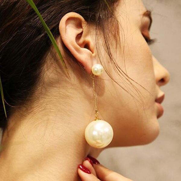 elegant long drop earring imitation pearls beads charm pendent alloy chain tassel earring for woman bridal wedding jewelry, Silver
elegant long drop earring imitation pearls beads charm pendent alloy chain tassel earring for woman bridal wedding jewelry, Silver