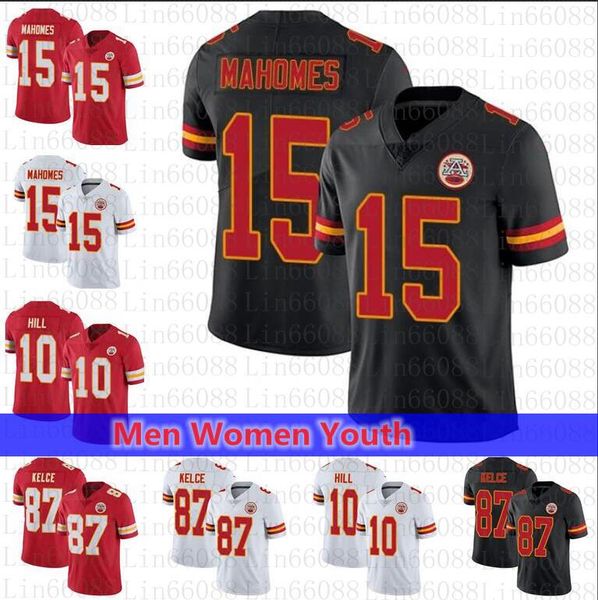 men women kansas city youth chief 15 patrick mahomes 87 travis kelce 10 tyreek hill football jerseys, Black;red
men women kansas city youth chief 15 patrick mahomes 87 travis kelce 10 tyreek hill football jerseys, Black;red