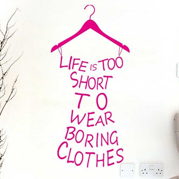 life is short diy vinyl wall stickers home decor dressing room background wall art decals decoration
life is short diy vinyl wall stickers home decor dressing room background wall art decals decoration