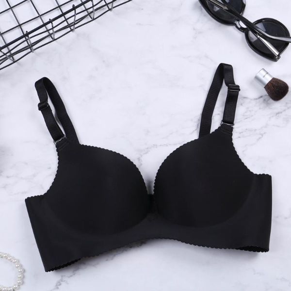 women bra push up everyday wirecomfortable lingerie solid 6 colors seamless thin soft femal underwear, Red;black
women bra push up everyday wirecomfortable lingerie solid 6 colors seamless thin soft femal underwear, Red;black
