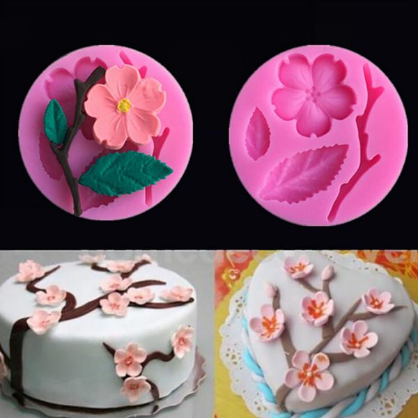 peach blossom shape fondant silicone molds cake decorating tools chocolate mold decor tools kitchen baking scraper
peach blossom shape fondant silicone molds cake decorating tools chocolate mold decor tools kitchen baking scraper
