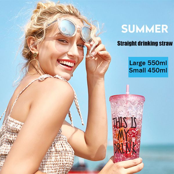 сломанная чашка льда летом соломы маленькая свежая девушка сердце корейской версии студента пластиковая чашка градиент цвета охлаждающей вод 
сломанная чашка льда летом соломы маленькая свежая девушка сердце корейской версии студента пластиковая чашка градиент цвета охлаждающей вод