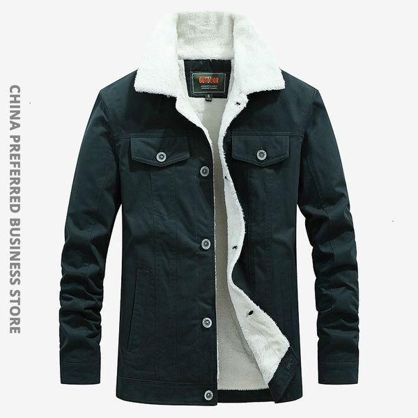 men jackets loose fleece warm motorcycle casual coat business plus size cotton parka slim fit outwear, Black;brown
men jackets loose fleece warm motorcycle casual coat business plus size cotton parka slim fit outwear, Black;brown