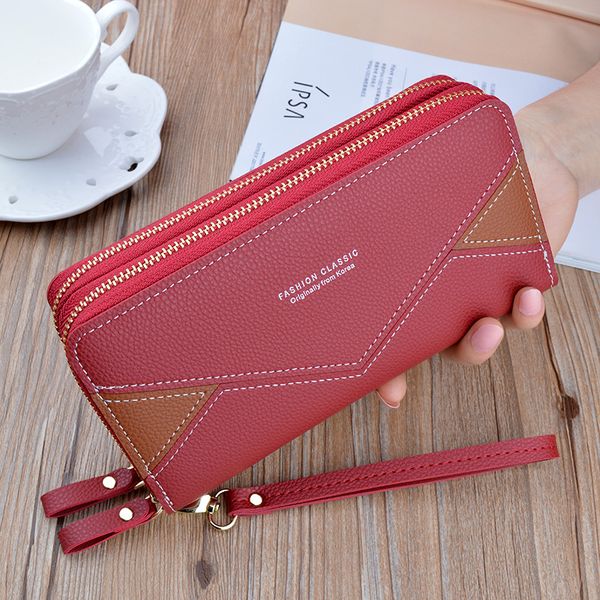 monnet cauthy new arrivals long wallets large capacity multi-card slot two zipper purse classic fashion red black blue wallet
monnet cauthy new arrivals long wallets large capacity multi-card slot two zipper purse classic fashion red black blue wallet