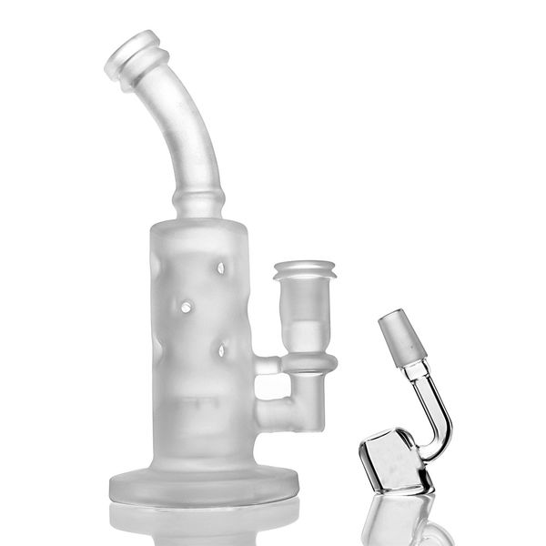 Матовое стекло Bongs Recycler Dab Буровые установки с отверстиями Percolater Dab Rig с Banger Стеклянная трубка Bong Water Banger 14MM
Матовое стекло Bongs Recycler Dab Буровые установки с отверстиями Percolater Dab Rig с Banger Стеклянная трубка Bong Water Banger 14MM