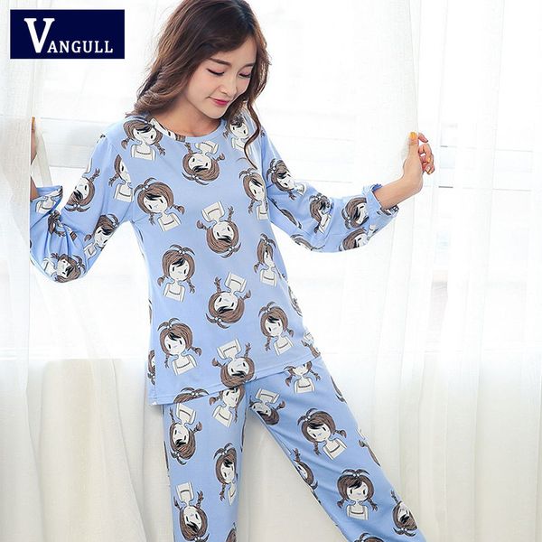 vangull 2019 spring sleep lounge pajama long sleeve long pant woman pajama set pyjamas sleepwear for women 2 pcs nightgowns, White
vangull 2019 spring sleep lounge pajama long sleeve long pant woman pajama set pyjamas sleepwear for women 2 pcs nightgowns, White