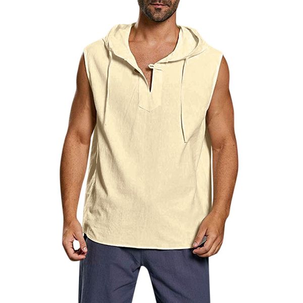 2019 new men bodybuilding cotton linen tank gym fitness gorilla wear hooded vest sleeveless casual fashion, White;black
2019 new men bodybuilding cotton linen tank gym fitness gorilla wear hooded vest sleeveless casual fashion, White;black