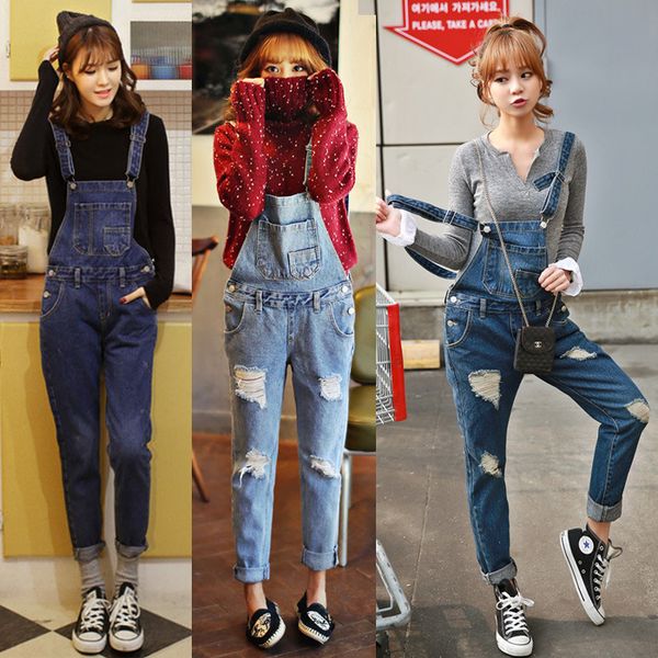 mid-waist trousers korean version of women's wear holes in jeans, straps and pants, slim and trendy jeans women, Blue
mid-waist trousers korean version of women's wear holes in jeans, straps and pants, slim and trendy jeans women, Blue