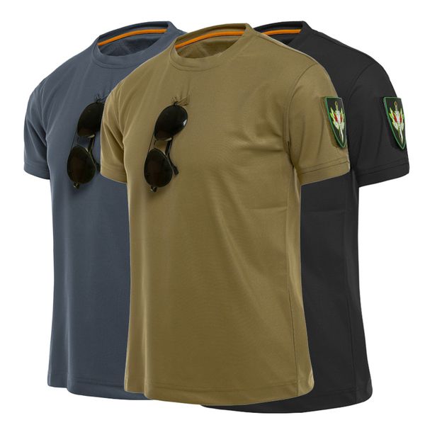 men tactical t-shirts summer quick dry short sleeve breathable outdoor sports loose hiking t-shirts cyf100, Gray;blue
men tactical t-shirts summer quick dry short sleeve breathable outdoor sports loose hiking t-shirts cyf100, Gray;blue