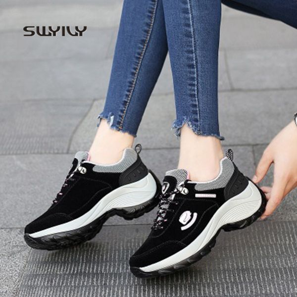 swyivy women hiking shoes mesh leather breathable 2018 new autumn women sneakers non-slip platform sport shoes hiking shoe
swyivy women hiking shoes mesh leather breathable 2018 new autumn women sneakers non-slip platform sport shoes hiking shoe