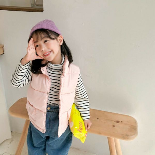2-7t 2019 new toddler kid baby girls boy clothes winter warm jacket waistcoat coat children sleeveless vest outerwear, Blue
2-7t 2019 new toddler kid baby girls boy clothes winter warm jacket waistcoat coat children sleeveless vest outerwear, Blue