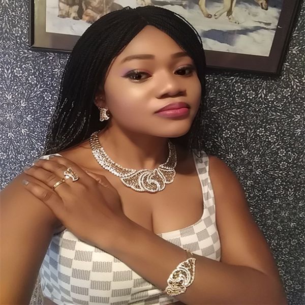 fani nigerian women wedding jewelry set exquisite dubai gold bridal jewelry set african woman costume wholesale, Silver
fani nigerian women wedding jewelry set exquisite dubai gold bridal jewelry set african woman costume wholesale, Silver