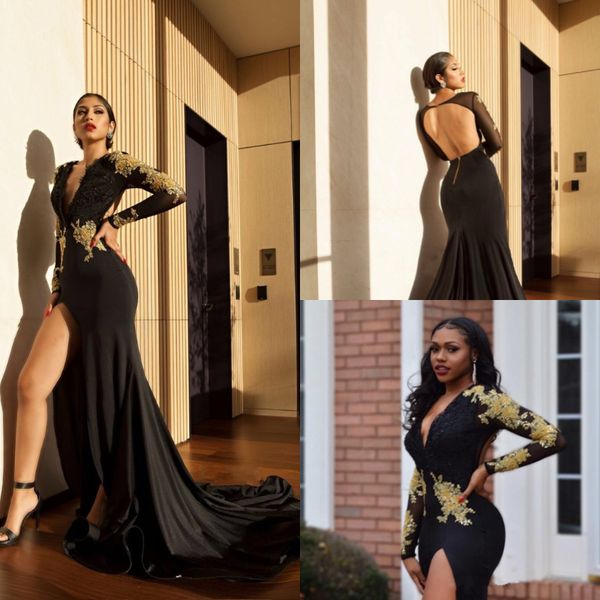 dubai arabic black prom dresses 2018 elegant v neck appliques long sleeves evening gowns open back high slits plus size yousef aljasmi
dubai arabic black prom dresses 2018 elegant v neck appliques long sleeves evening gowns open back high slits plus size yousef aljasmi