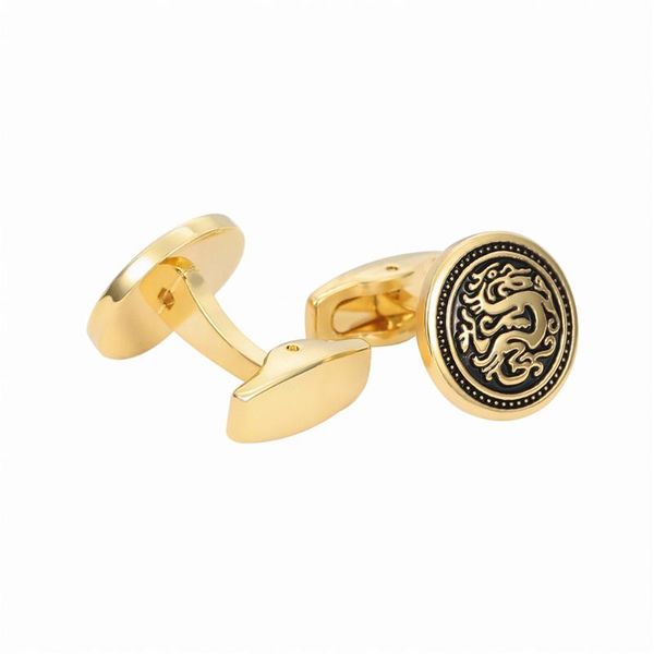 fashion men's shirt cufflinks golden dragon pattern cufflinks for men cuff button for patry wedding gift, Silver;golden
fashion men's shirt cufflinks golden dragon pattern cufflinks for men cuff button for patry wedding gift, Silver;golden