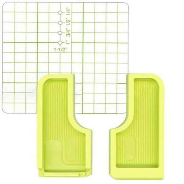 2pcs sewing seam guide positioning plate sewing clips machine accessories, Black