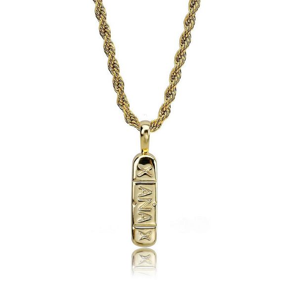 hip hop necklaces luxury fashion personality letters men women 18k gold plated pendant designer necklaces jewelry, Silver
hip hop necklaces luxury fashion personality letters men women 18k gold plated pendant designer necklaces jewelry, Silver