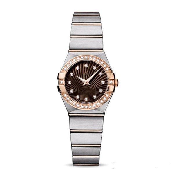 ladies sport watch fashion luxury with diamond 28mm quartz electronic watch, luminous high-grade stainless steel quartz electronic watch, Slivery;brown
ladies sport watch fashion luxury with diamond 28mm quartz electronic watch, luminous high-grade stainless steel quartz electronic watch, Slivery;brown