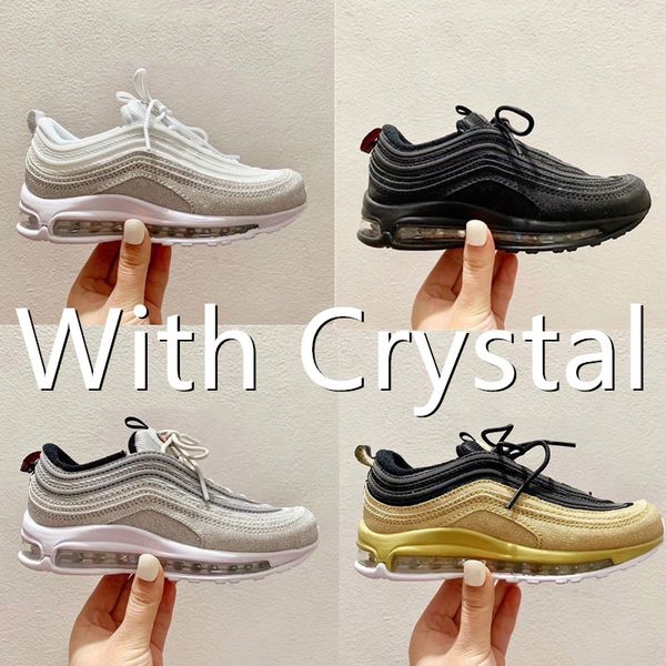 infant 1997 lx kids running shoes crystal gold bullet bullet silver glitter sparkle outdoor sports children's trainers boy girl sneaker, Black
infant 1997 lx kids running shoes crystal gold bullet bullet silver glitter sparkle outdoor sports children's trainers boy girl sneaker, Black