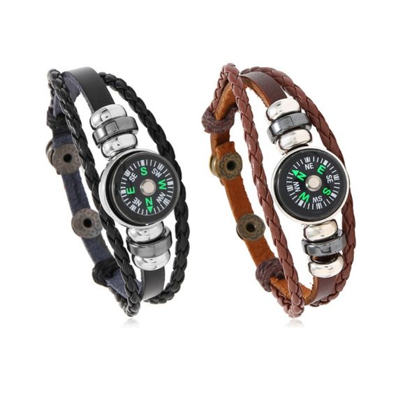 compass bracelet survival adventure hiking tourism fishing hunting outdoor camping tool rescue braided leather bracelet
compass bracelet survival adventure hiking tourism fishing hunting outdoor camping tool rescue braided leather bracelet