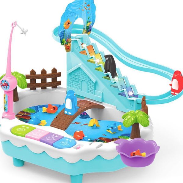 электрическая магнитная рыбалка игрушка 3-6 лет пингвин подняться по лестнице, музыка светой игра интерактивного обучающих игрушки тело shap
электрическая магнитная рыбалка игрушка 3-6 лет пингвин подняться по лестнице, музыка светой игра интерактивного обучающих игрушки тело shap