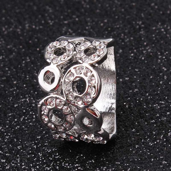 zircon inlay rose gold color rings for women fashion wide bague unique vintage design jewelry accessories, Golden;silver
zircon inlay rose gold color rings for women fashion wide bague unique vintage design jewelry accessories, Golden;silver