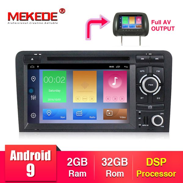mekede 2din android 9.0 quad core car radio stereo dvd player for a3 8p 2003-2011 multimedia gps navigation 2g 32g rom
mekede 2din android 9.0 quad core car radio stereo dvd player for a3 8p 2003-2011 multimedia gps navigation 2g 32g rom