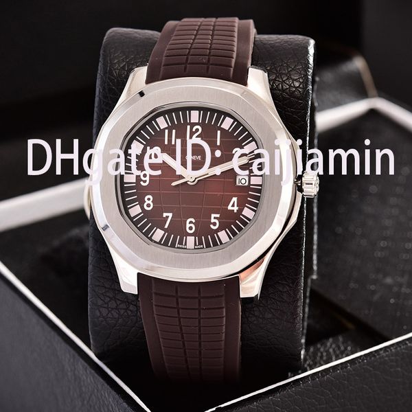 mens watches automatic 2813 movement 40mm comfortable rubber strap 5atm waterproof luminous wristwatches montre de luxe, Slivery;brown
mens watches automatic 2813 movement 40mm comfortable rubber strap 5atm waterproof luminous wristwatches montre de luxe, Slivery;brown