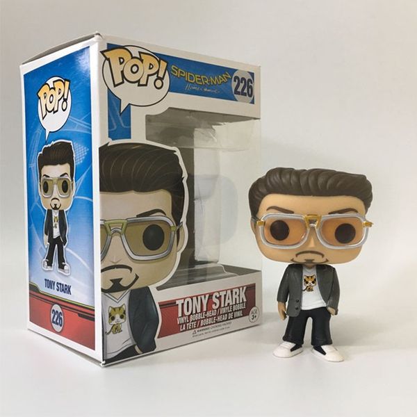 funko pop spider-man homecoming tony stark vinyl action figure with box #226toy gift doll
funko pop spider-man homecoming tony stark vinyl action figure with box #226toy gift doll