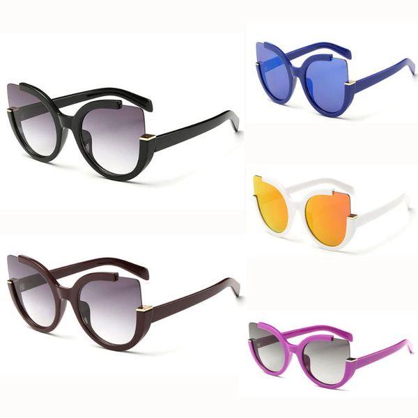 1pcs cat eye sunglasses vintage fashion framed triangle uv400 metal glasses new trendy tinted color vintage shaped sun glasses, White;black
1pcs cat eye sunglasses vintage fashion framed triangle uv400 metal glasses new trendy tinted color vintage shaped sun glasses, White;black