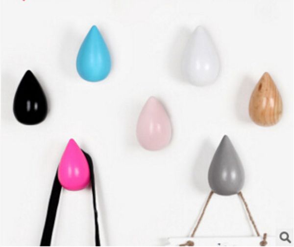 water drop shape home wall hook creative rain drop wood wall hanger bag clothes hat holder living room bedroom decoration
water drop shape home wall hook creative rain drop wood wall hanger bag clothes hat holder living room bedroom decoration