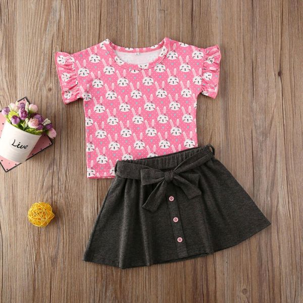 pudcoco new baby fashion 2шт пасхальные дети baby girl одежда футболка юбка платье наряд лето, White
pudcoco new baby fashion 2шт пасхальные дети baby girl одежда футболка юбка платье наряд лето, White
