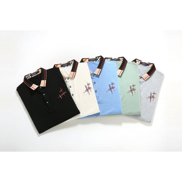mens designer t-shirts luxury polo shirt brand luxury summner new style tees fashion trend business shirt for mans summer new, White;black
mens designer t-shirts luxury polo shirt brand luxury summner new style tees fashion trend business shirt for mans summer new, White;black