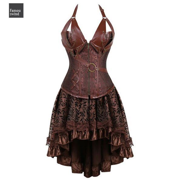 бюстье стимпанк корсет платье плюс размер черный коричневый готика кожезаменитель корсет с юбкой zipper burlesque пират, Black;white
бюстье стимпанк корсет платье плюс размер черный коричневый готика кожезаменитель корсет с юбкой zipper burlesque пират, Black;white