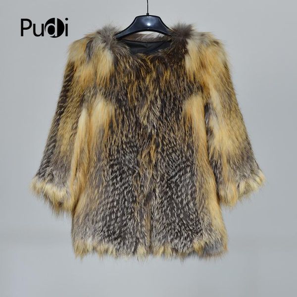pudi ct809 2020 winter new fashion women's genuine fur knit warm coat natural color jackets sweaters coats, Black
pudi ct809 2020 winter new fashion women's genuine fur knit warm coat natural color jackets sweaters coats, Black