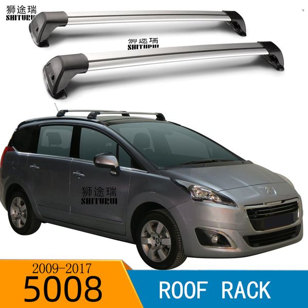 shiturui 2pcs roof bars for peugeot 5008 2009-2017 aluminum alloy side bars cross rails roof rack luggage carrier
shiturui 2pcs roof bars for peugeot 5008 2009-2017 aluminum alloy side bars cross rails roof rack luggage carrier