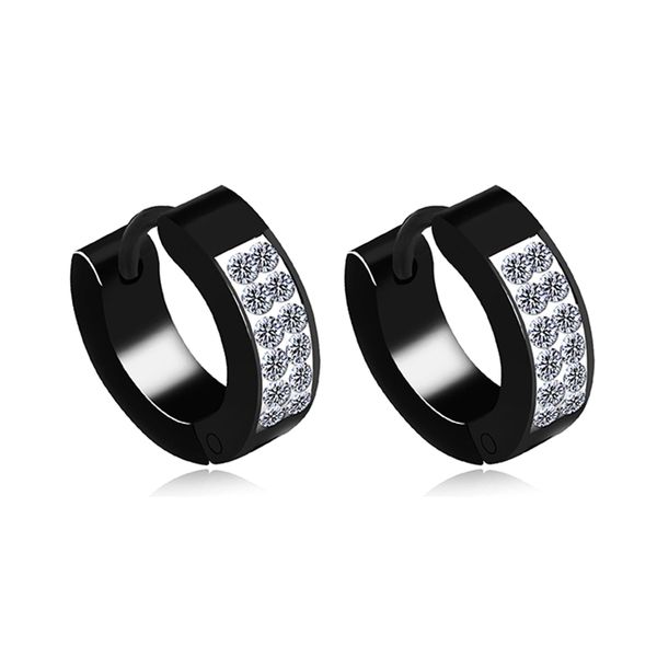 fashion rhinestone earrings 13mm round small ring earrings gold stainless steel huggie circle new fashion punk ring earrings, Golden;silver
fashion rhinestone earrings 13mm round small ring earrings gold stainless steel huggie circle new fashion punk ring earrings, Golden;silver