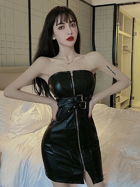 leather skirt 2020 early autumn new dress fashion backless waist slimming zipper tube hip skirt women, White;black
leather skirt 2020 early autumn new dress fashion backless waist slimming zipper tube hip skirt women, White;black