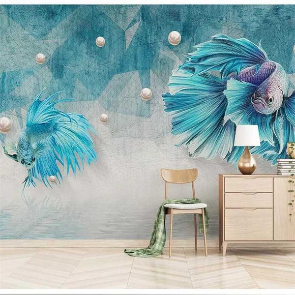 custom wallpaper 3d p murals dark blue abstract lines guppies jewels bedroom background wall papers home decor 3d wallpaper
custom wallpaper 3d p murals dark blue abstract lines guppies jewels bedroom background wall papers home decor 3d wallpaper