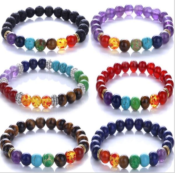 natural black lava stone bracelets energy 7 reiki chakra healing balance 8mm colorful beads bracelet for men women stretch yoga jewelry, Slivery;golden
natural black lava stone bracelets energy 7 reiki chakra healing balance 8mm colorful beads bracelet for men women stretch yoga jewelry, Slivery;golden