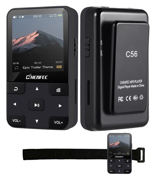 16gb mini clip mp3 player bluetooth4.1 lossless hifi sound mp3 music palyer with fm radio, voice recorder, video for running 
16gb mini clip mp3 player bluetooth4.1 lossless hifi sound mp3 music palyer with fm radio, voice recorder, video for running
