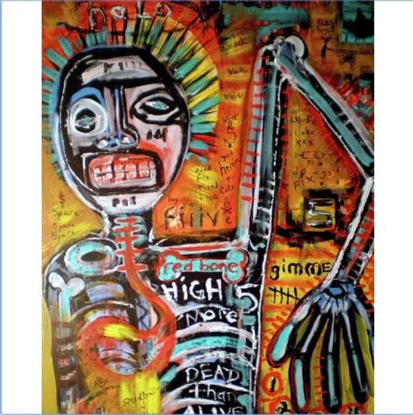 Jean-Michel Basquiat " The culture trip " High Quality Handpainted & HD Printed Wall Art Oil Painting On Canvas Home Decor Multi Size g106
Jean-Michel Basquiat " The culture trip " High Quality Handpainted & HD Printed Wall Art Oil Painting On Canvas Home Decor Multi Size g106