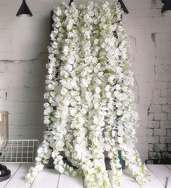 120cm long artificial wisteria flower vine silk hydrangea rattan diy wedding birthday party decoration wall backdrop flowers
120cm long artificial wisteria flower vine silk hydrangea rattan diy wedding birthday party decoration wall backdrop flowers