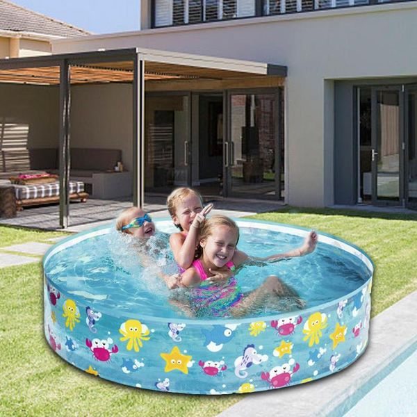 122*25cm inflatable swimming pool thick paddling pool infant tub summer water party supply
122*25cm inflatable swimming pool thick paddling pool infant tub summer water party supply