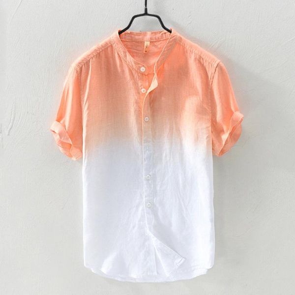 summer mens shirt collar hanging dyed gradient short sleeve casual vintage blouse 2020 shirts camisa masculina streetwear, White;black
summer mens shirt collar hanging dyed gradient short sleeve casual vintage blouse 2020 shirts camisa masculina streetwear, White;black