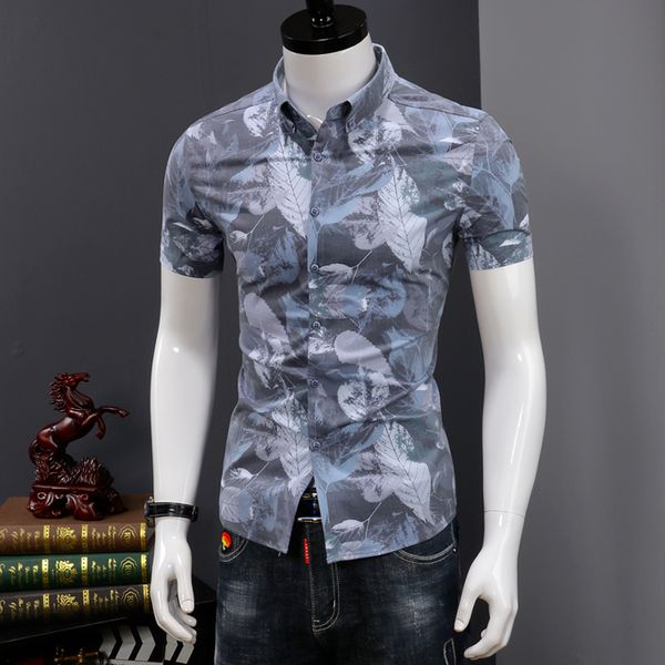 men's dress shirts mens cotton slim fit shirt flower black summer short sleeve fashion korean style size l xl xxl xxxl, White;black
men's dress shirts mens cotton slim fit shirt flower black summer short sleeve fashion korean style size l xl xxl xxxl, White;black