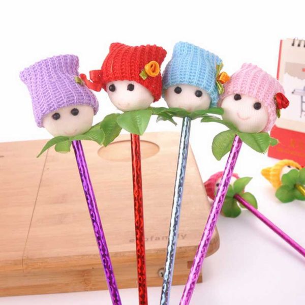 4 pcs/set cute merry christmas baby doll hat clown plush ballpoint pens stationery ball pens student children christmas gifts, Blue;orange
4 pcs/set cute merry christmas baby doll hat clown plush ballpoint pens stationery ball pens student children christmas gifts, Blue;orange